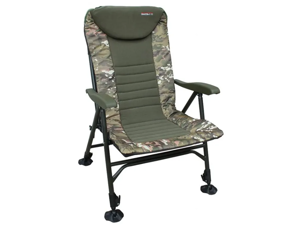 Super Cena Suretti Křeslo Fishmaster Camo