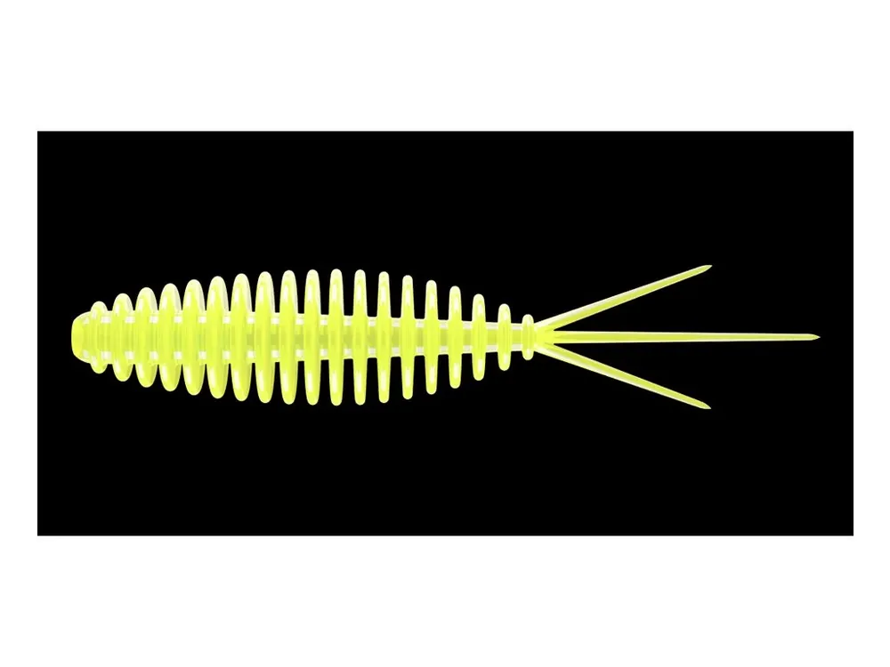Hit Sezóny LIBRA LURES Turbo Worm 56 – Hot Yellow 006 (Cheese) – 8ks/bal