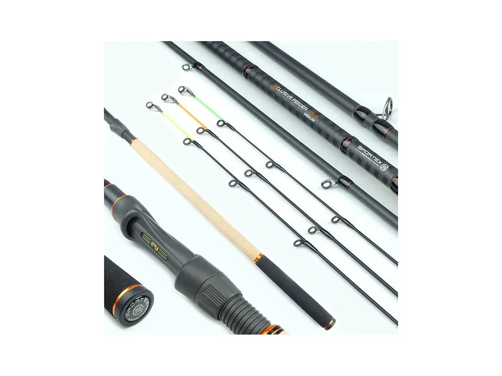 Ověřený Sportex Xclusive Feeder RS-2 Medium 3-díl / 365cm / 95-165g