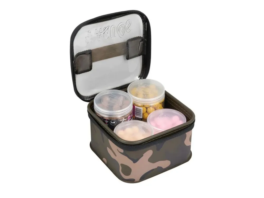 Ihned K Objednání Fox Taška na nástrahy Aquos Camo Bait Storage Medium