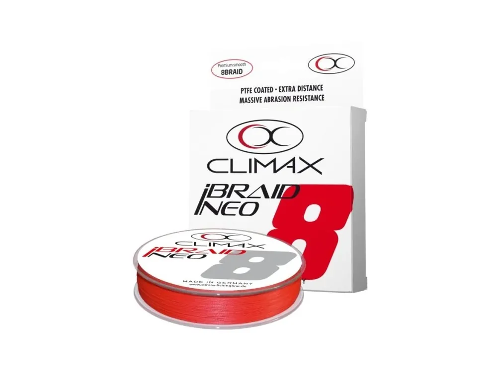 Omezená Nabídka Climax iBraid NEO fluo - Red 135 cm