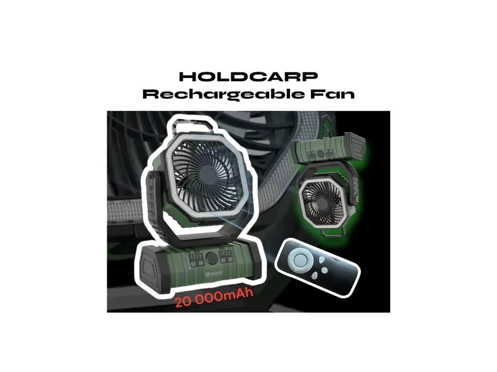 Holdcarp - Dobíjecí ventilátor Rechargeable Fan Zlevněný
