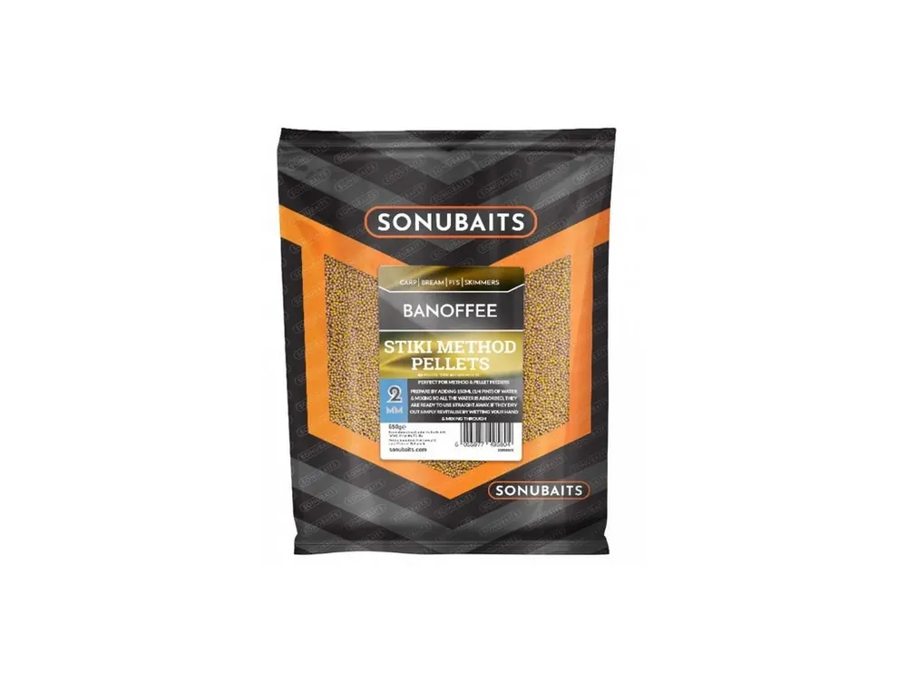 Autentický Sonubaits Stiki Method Pellets Banoffee 2 mm