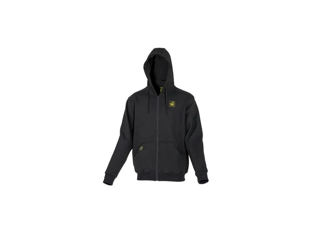 Black Cat Mikina Cat Zipper Black Sleva