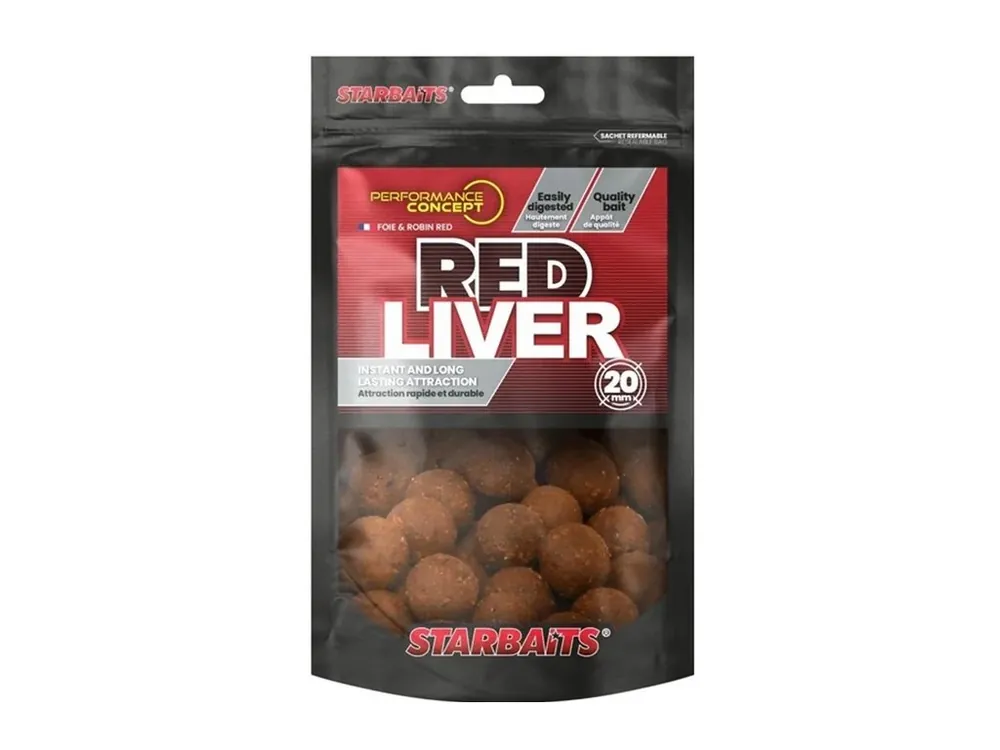 Starbaits Boilies Red Liver 200g Super Cena