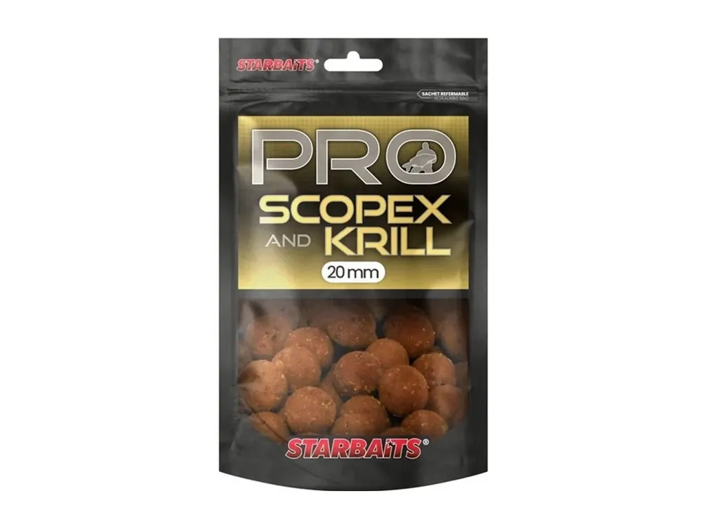 Starbaits Boilies Pro Scopex Krill 200g Omezená Nabídka