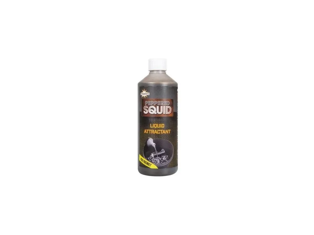 Pouze Dnes Dynamite Baits Liquid Attractant Peppered Squid 500 ml