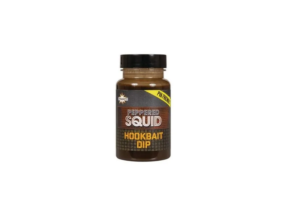 Nejlepší Volba Dynamite Baits Hookbait Dip Peppered Squid 100 ml