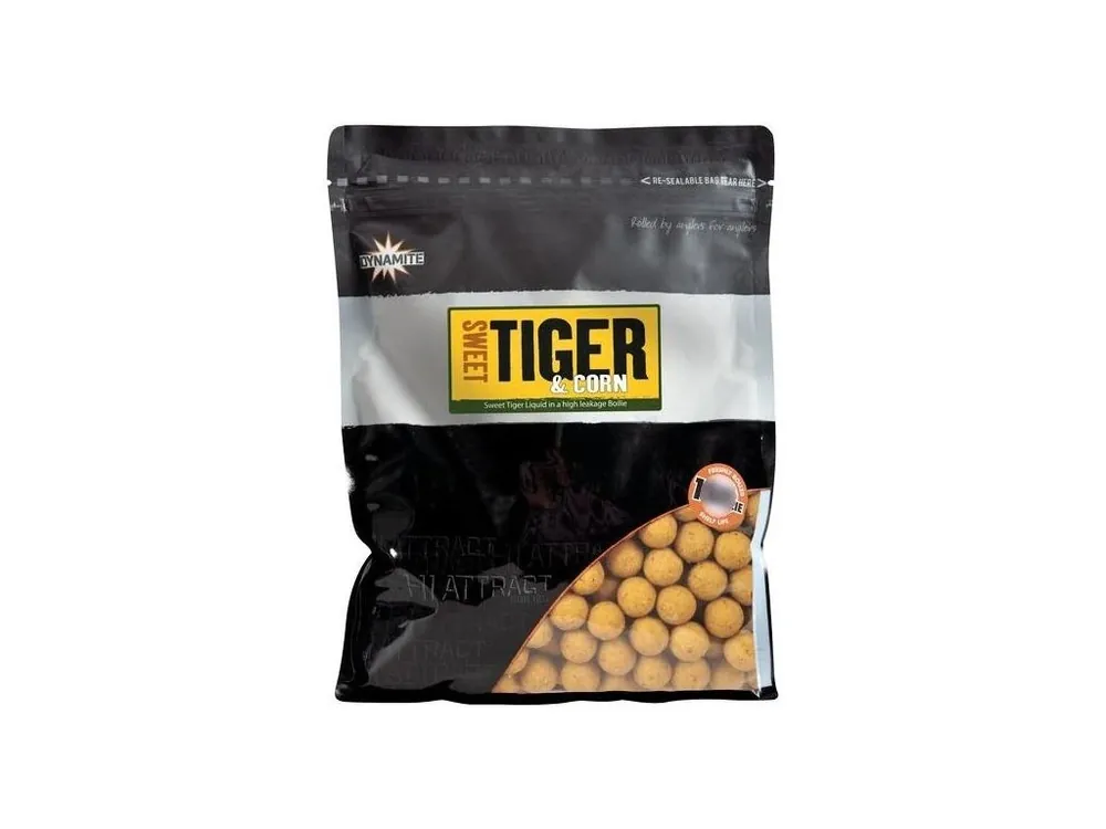 Omezená Nabídka Dynamite Baits Boilies Big Fish Sweet Tiger&Corn 20 mm 1 kg
