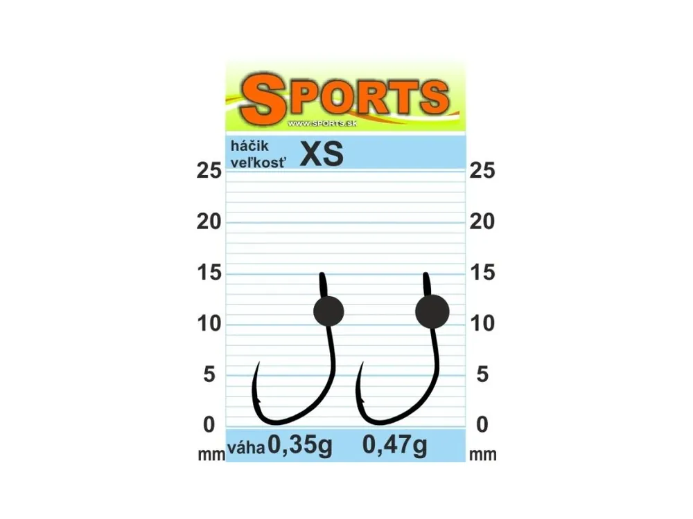 Vanfook Wolfram JIG WG 5ks vel.XS, 0,35g Nakupujte Hned