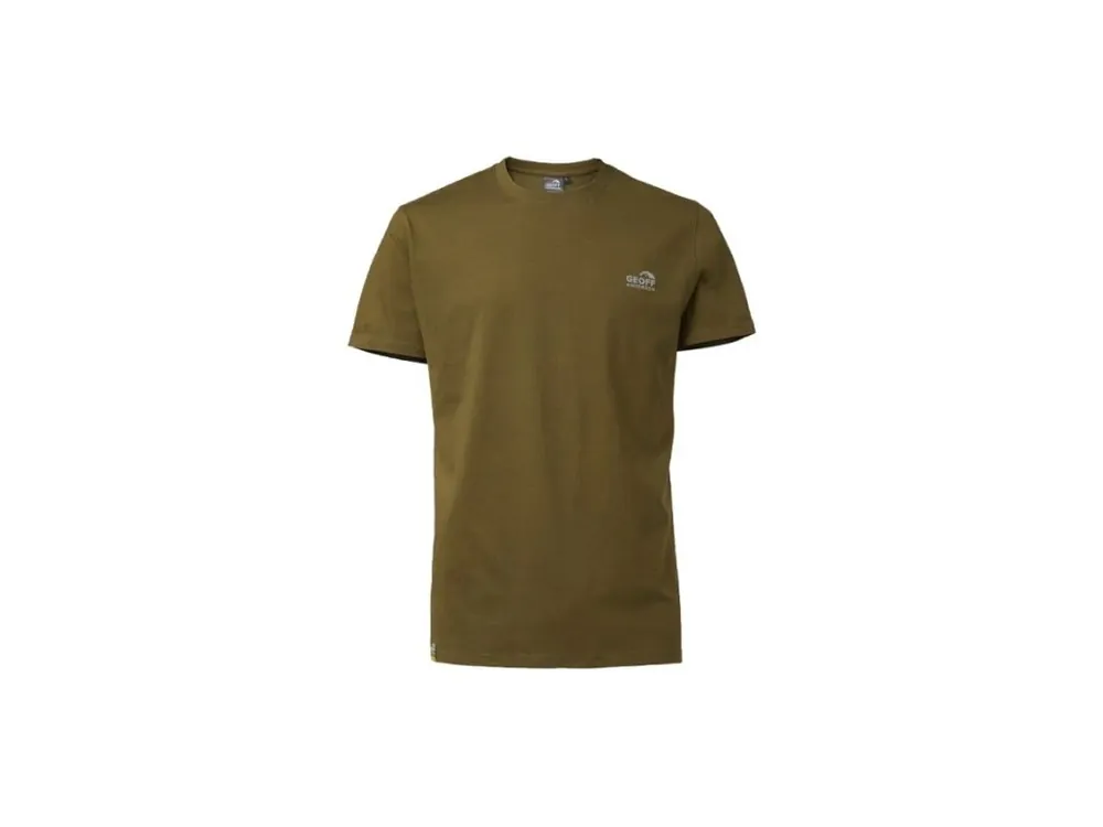 Tričko Geoff Anderson Organic Tee zelené Originální