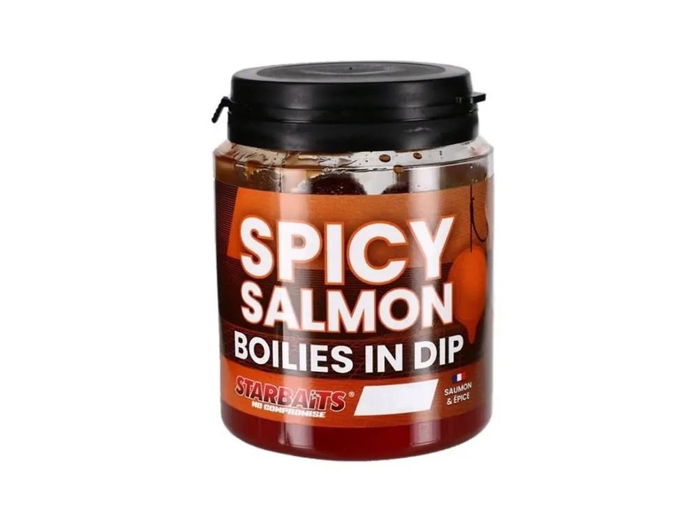 Starbaits Boilies v dipu Concept Spicy Salmon 150 g Hit Sezóny