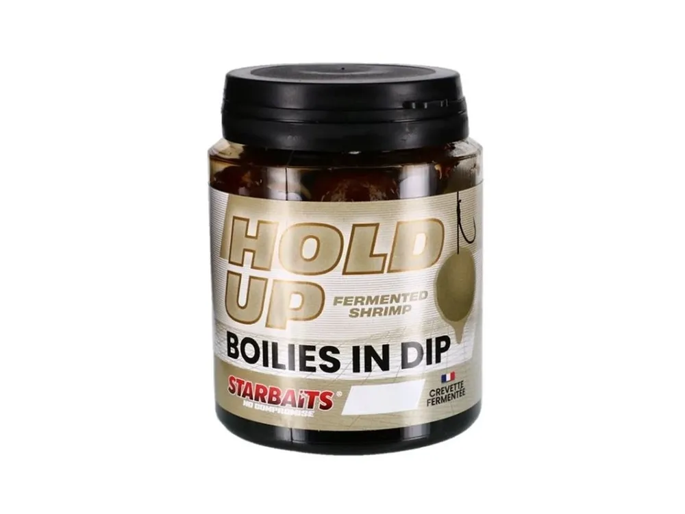 Starbaits Boilies v dipu Concept Hold Up Fermented Shrimp 150 g Aktuální