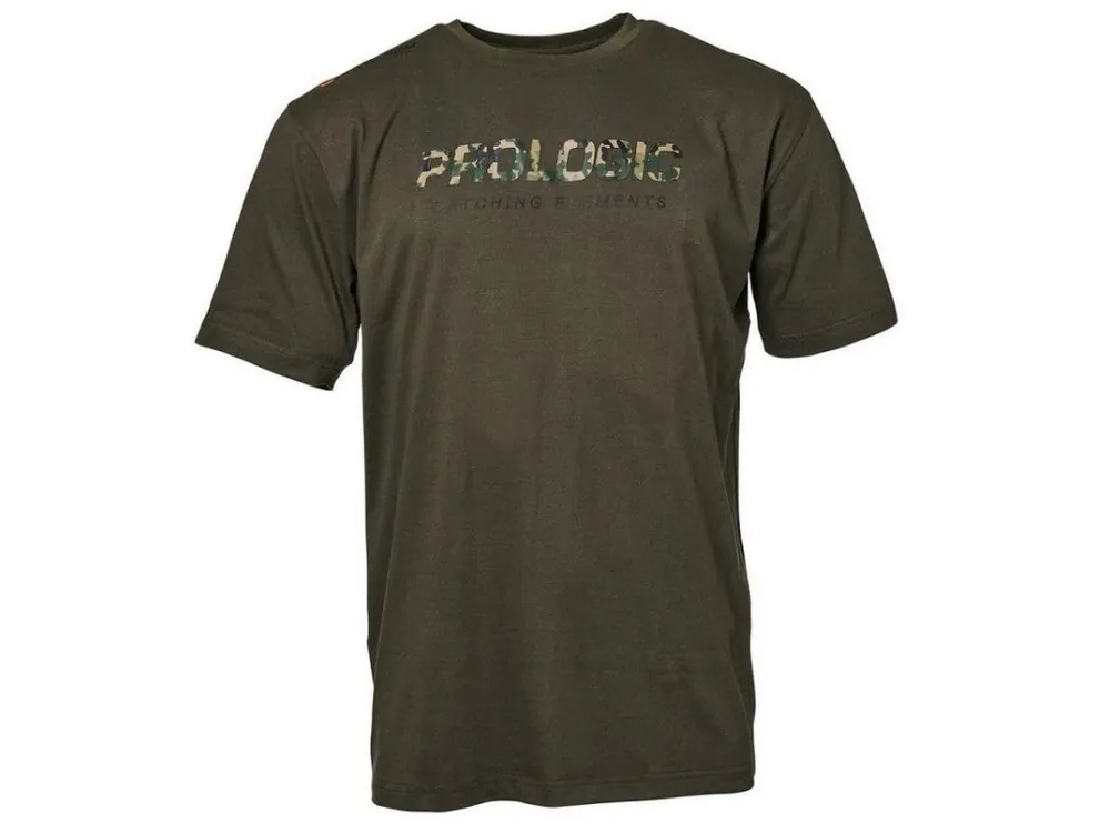Prologic Tričko Camo Letter T-Shirt Sleva