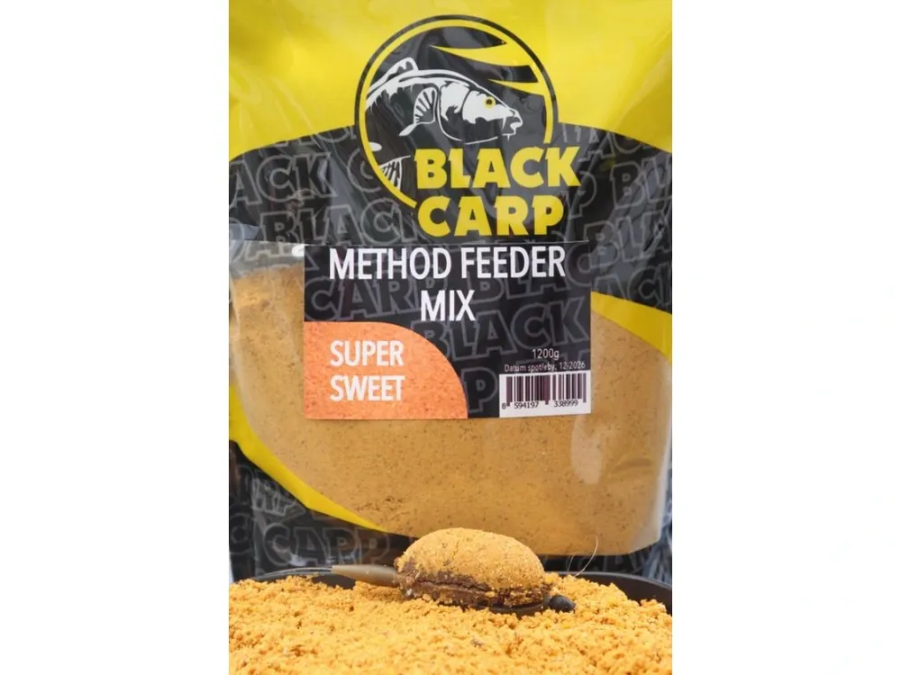 Dokud Zásoby Vydrží Black Carp - Krmítková Směs Method Feeder Mix Super Sweet 1,2kg