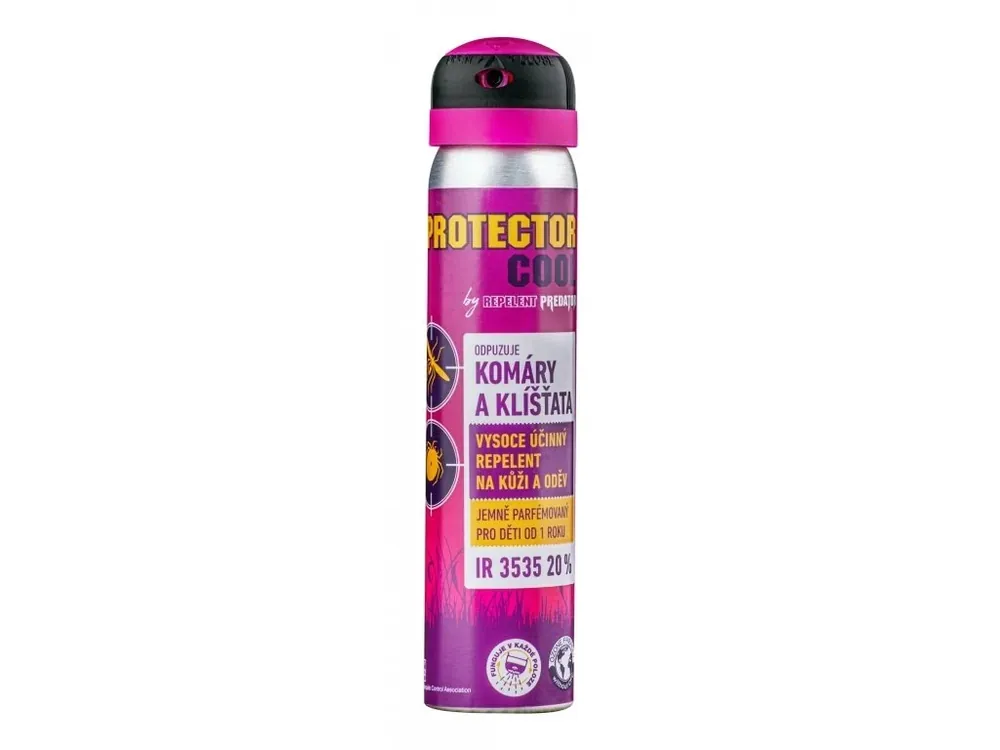 Bezpečná Platba PREDATOR Repelent PROTECTOR COOL - 90 ml - pro děti od 2 let