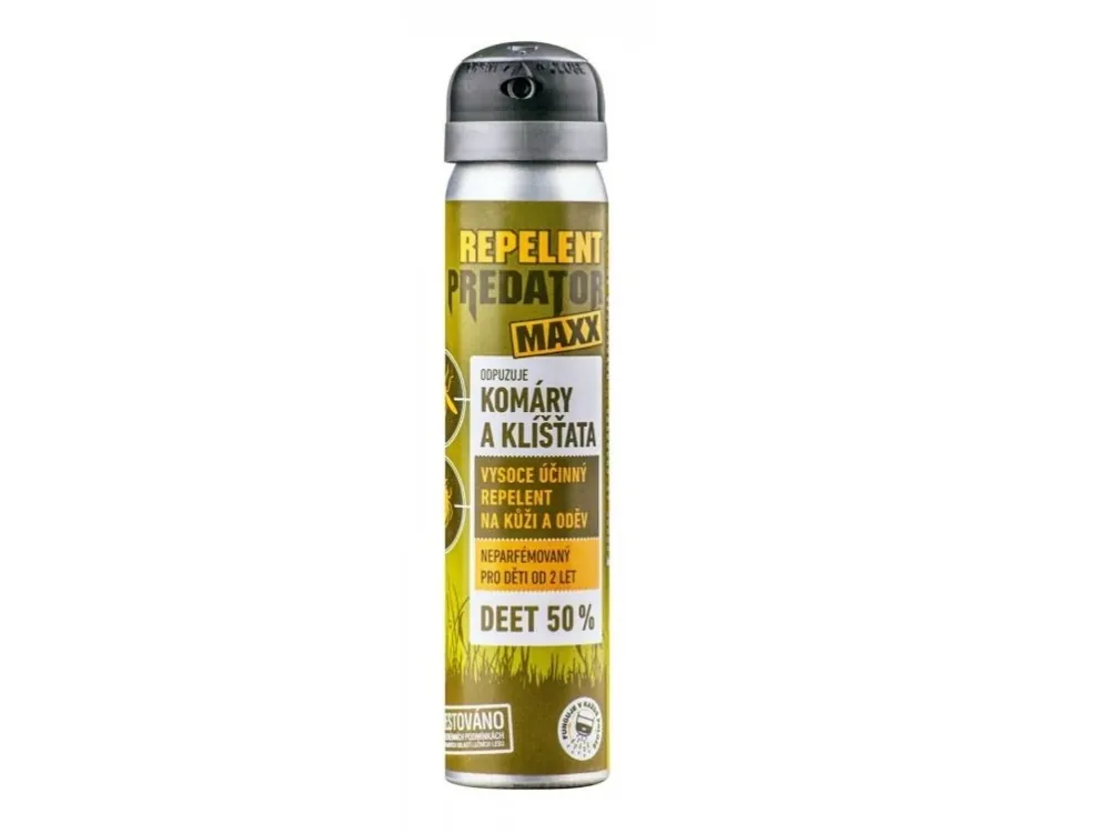 PREDATOR Repelent MAXX - 90 ml - sprej 50% Rotor Hit Sezóny