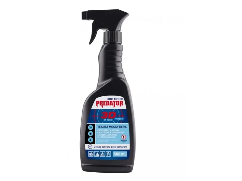 PREDATOR Repelent 3D vapo - 500 ml Nejlepší Volba