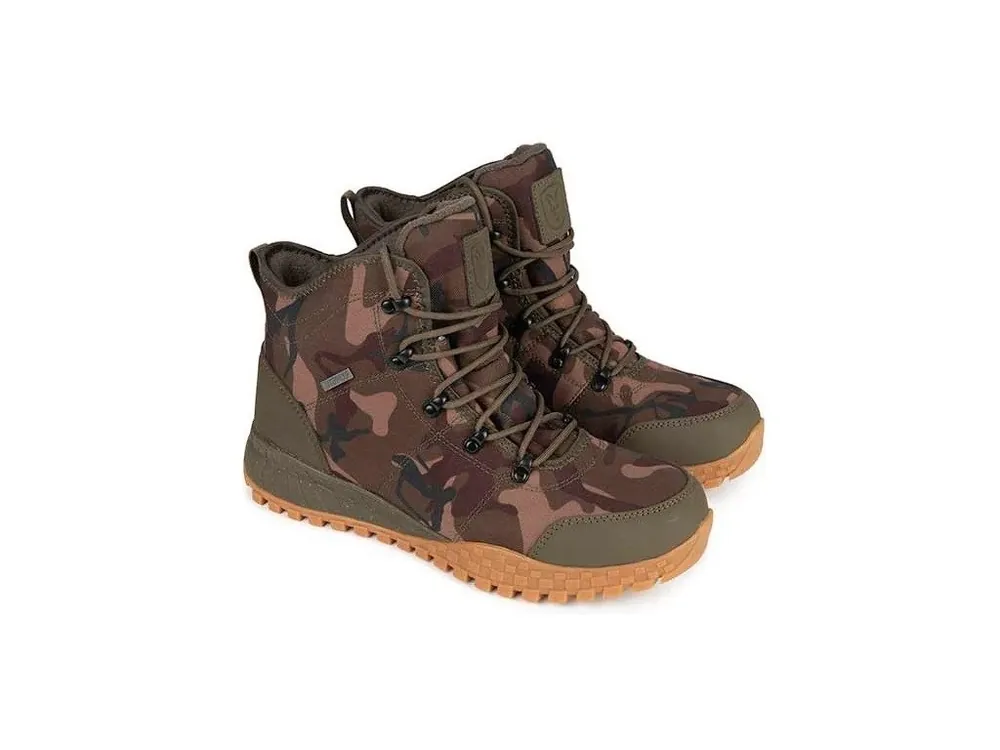 Fox Boty Khaki / Camo V2 Boots Poslední Šance