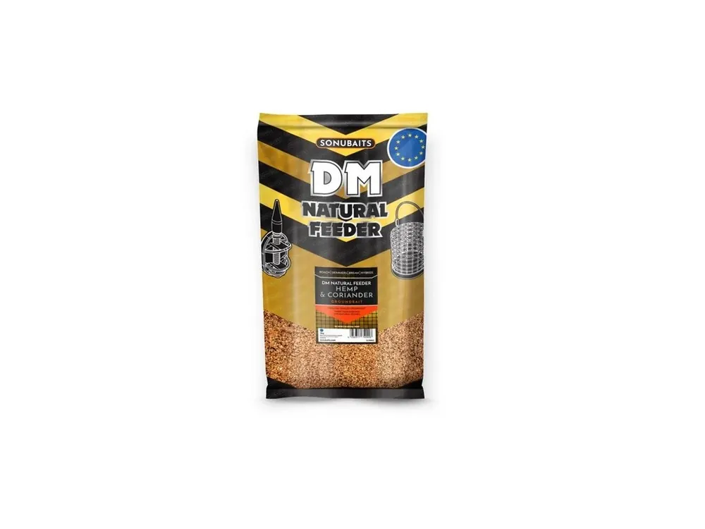 Sonubaits Krmítková směs DM Natural Feeder Hemp & Coriander 1kg Hit Sezóny