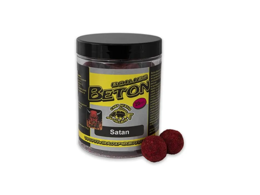 CSV Boilies Boss2 BETON Satan - 170 g Nakupujte Hned