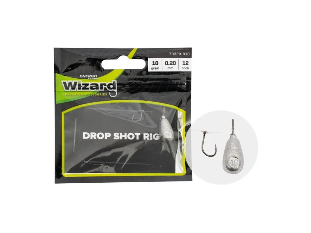 WIZARD Hotový návazec Dropshot Leader Medium 15 g 0,25 mm vel. 8 Akční Nabídka