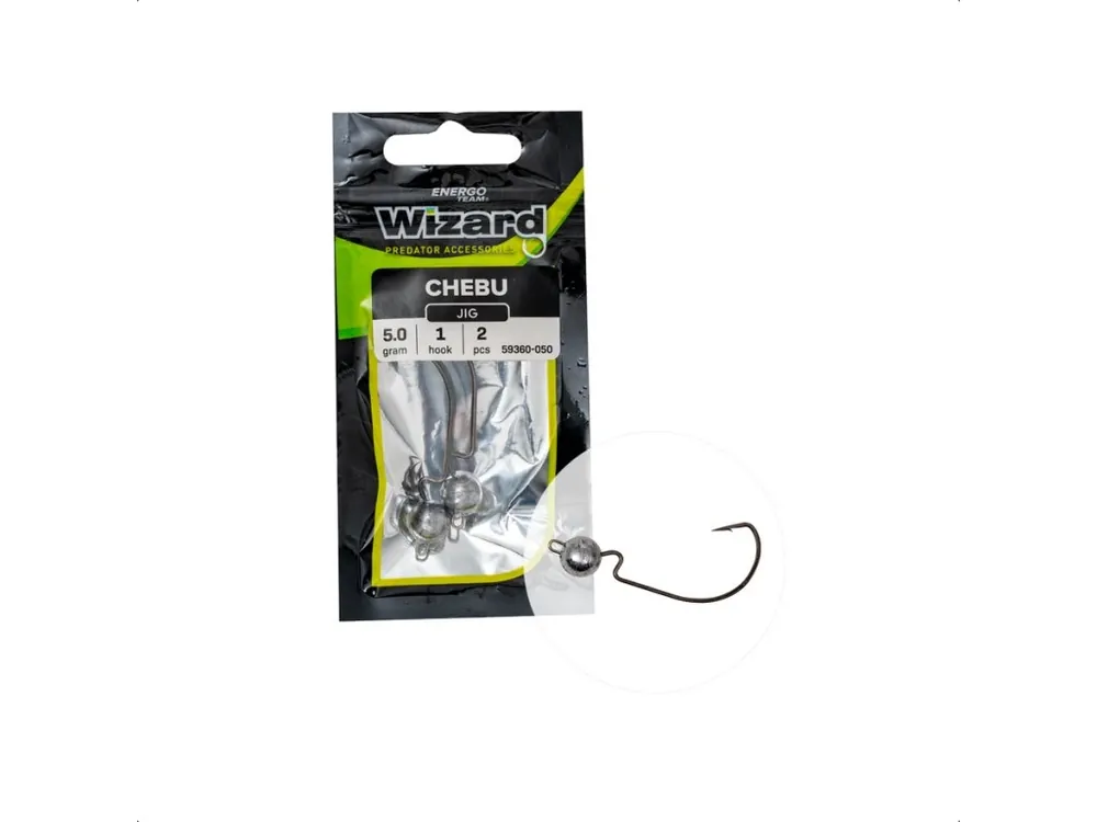 Akce Wizard Chebu JIG 2ks/bal vel. 2/0 / 10,0 gr.