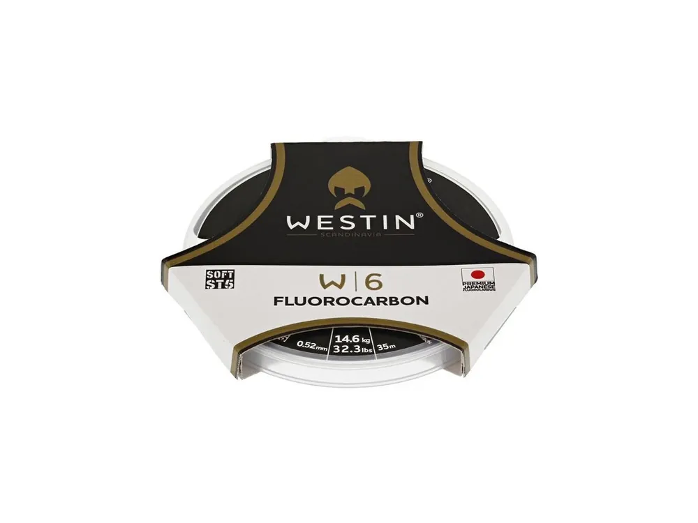 Nízká Cena Westin Fluorocarbon W6 ST3 FLUOROCARBON CLEAR 50m