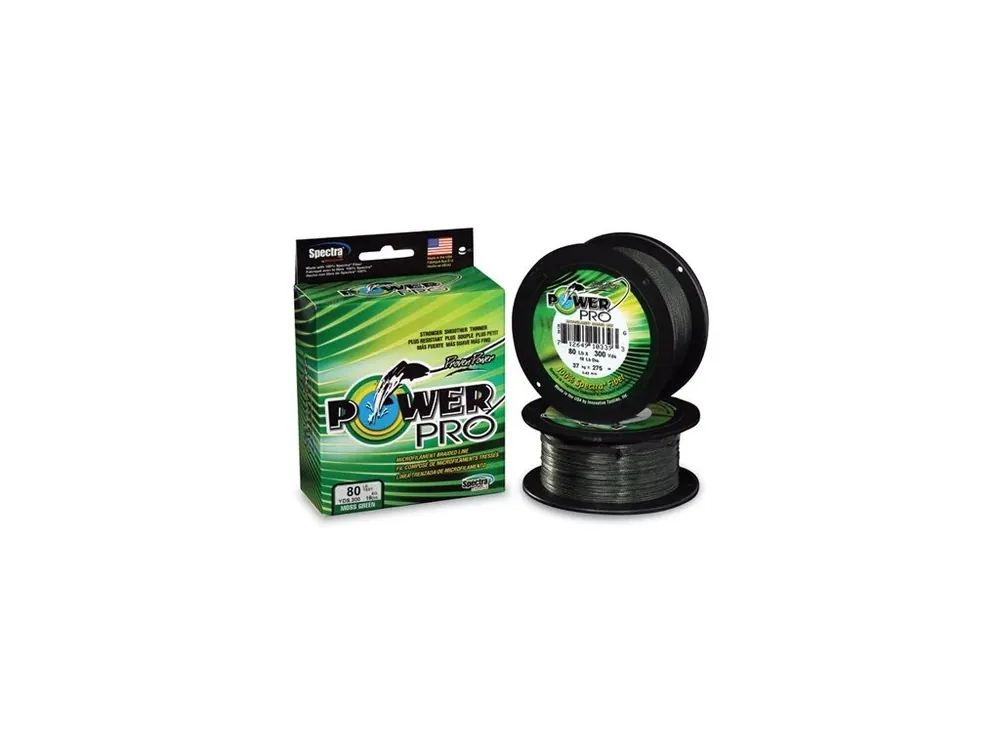 Výhodná Nabídka Power Pro Splétaná šňůra Moss Green 275m
