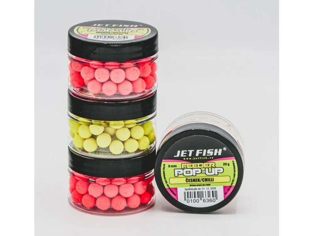 Feeder POP-UP 20g- 9mm ČESNEK / CHILLI Kup Teď
