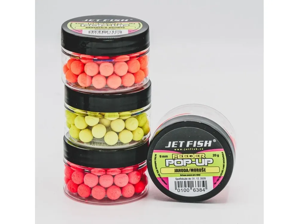 Feeder POP-UP 20g- 9mm JAHODA / MORUŠE Akční Cena