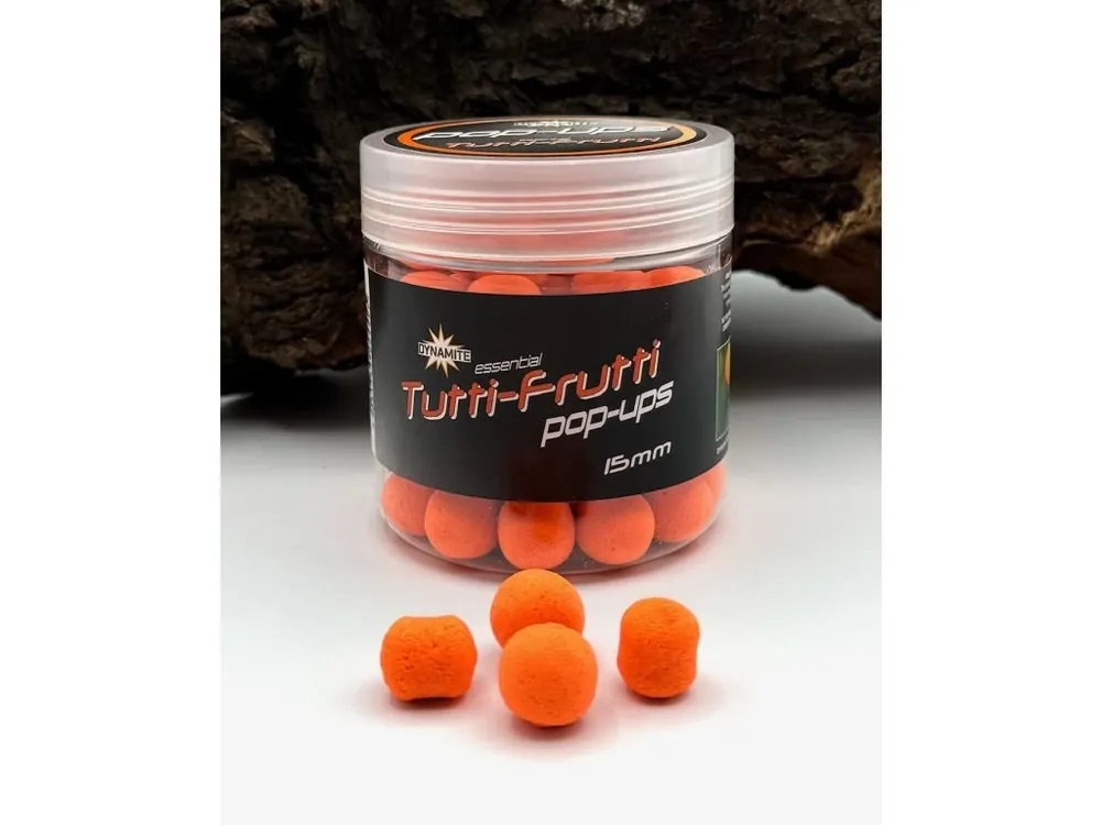 Horká Nabídka Dynamite Baits Pop-Ups Fluro Tutti Frutti 15 mm