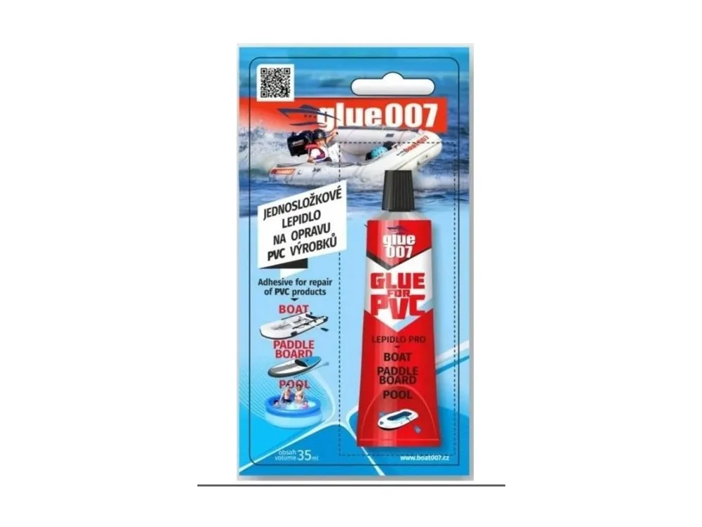 Nejprodávanější GLUE007 - lepidlo na PVC, čluny, bazény, paddlebordy a další