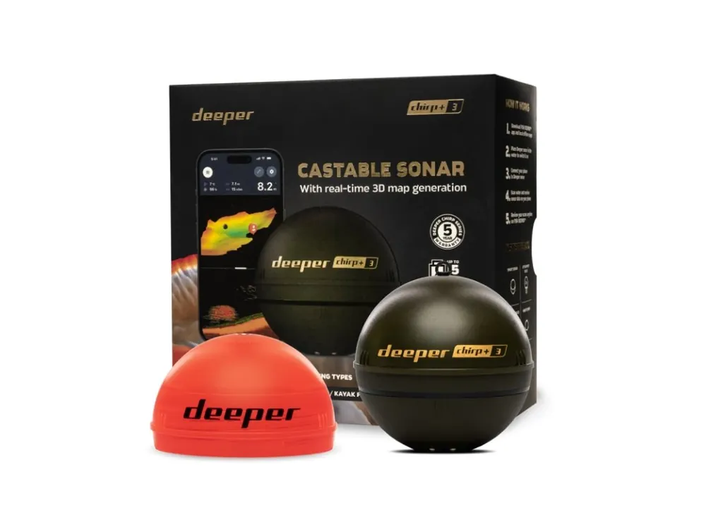 Nejlepší Volba Deeper nahazovací echolot CHIRP+3