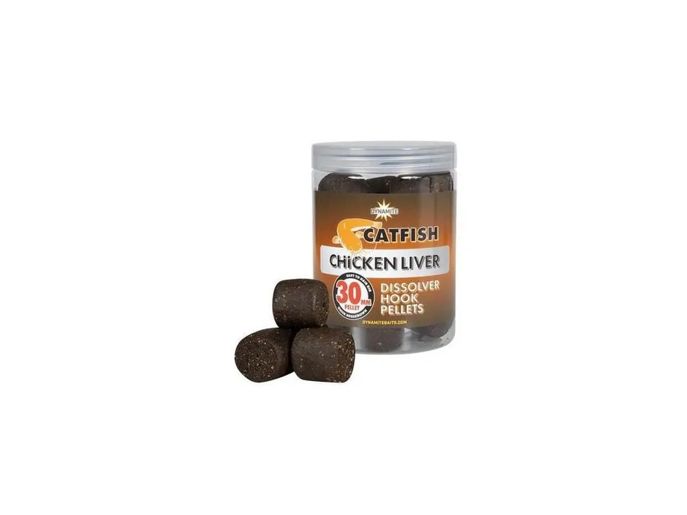 Cenová Bomba Dynamite Baits Dissolver Pellets Chicken Liver Hook 30mm