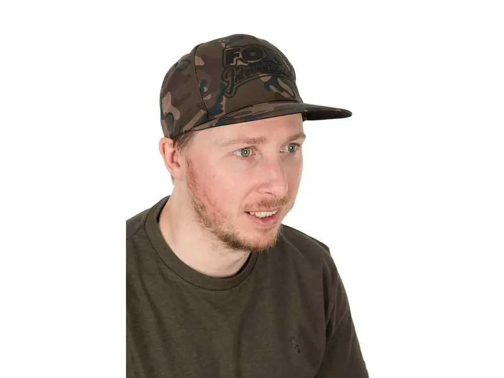 Vysoce Kvalitní Fox Kšiltovka Camo Flat Peak Snapback Hat