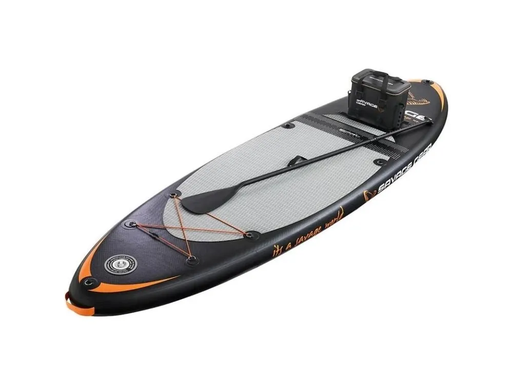 Sleva Savage Gear Sup Paddle Coastal Board Black/Grey 11‘8‘‘ (355 cm) Paddleboard
