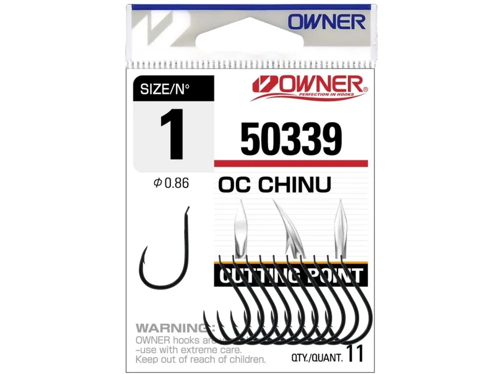 Přímo Od Výrobce Háček Owner OC CHINU s lopatkou, bal. 13ks, vel.3