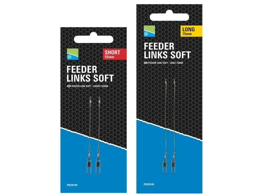 Preston Innovations Závěska Feeder Links Soft 3 ks Časově Omezené
