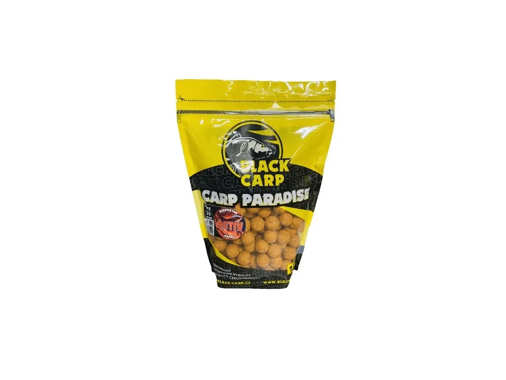 Black Carp - Activ Boilies - Mango - 20mm 1kg Pouze Dnes