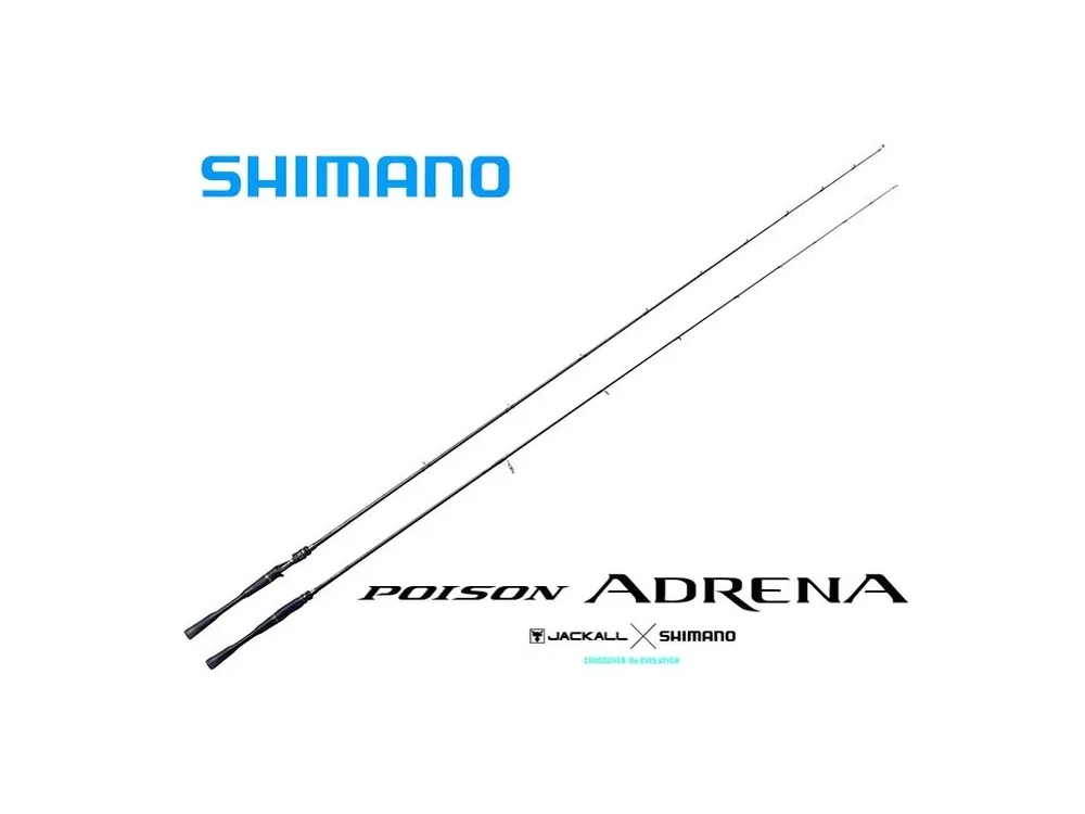 Shimano Rod Poison Adrena Casting 1611ML/H 2,11m 6‘11" 5-42g 1+1pc Jen Po Omezenou Doba