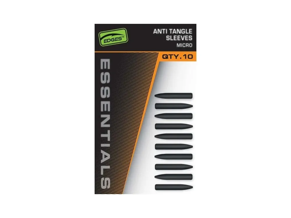 Fox Převleky Edges Essentials Tungsten Anti Tangle Sleeve 10 ks - Micro Levný
