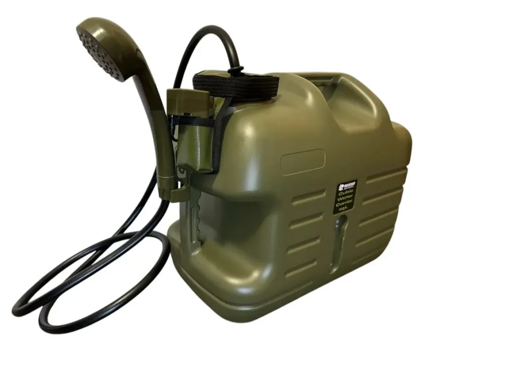 Holdcarp Set Sprcha s kanystrem Rechargeable Camping Shower 25L Dokud Zásoby Vydrží