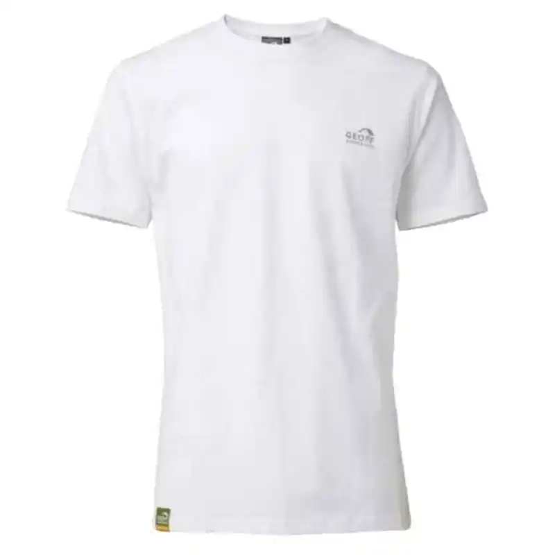 GEOFF ANDERSON - Tričko Organic Tee bílé Objednat Nyní