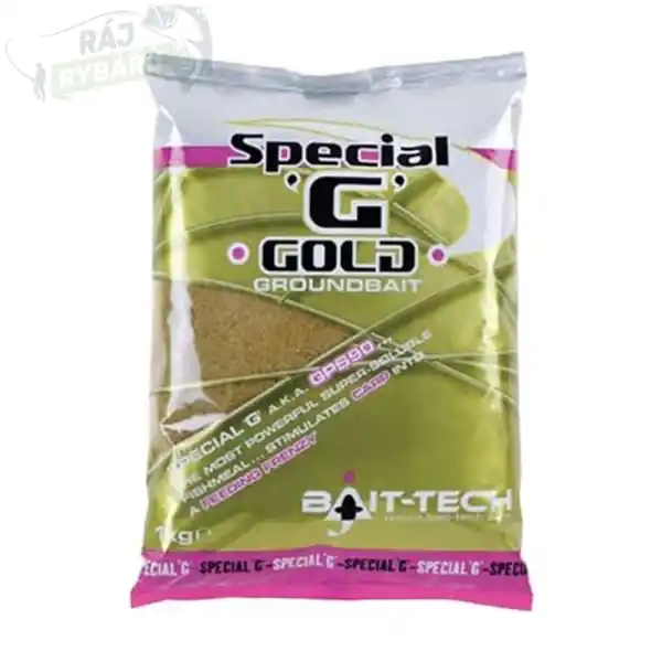 BAIT-TECH - Krmítková směs Special G Gold 1kg Super Cena