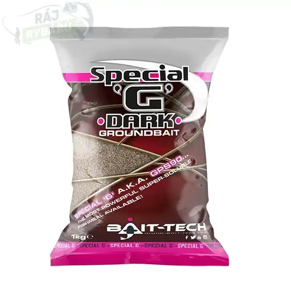 Horká Nabídka BAIT-TECH - Krmítková směs Special G Dark 1kg