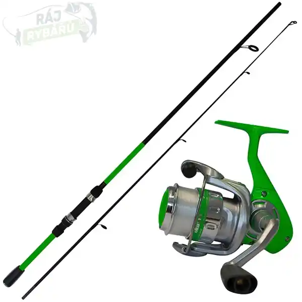 Nová Kolekce DAM - Dětský set Vibe Combo 1,8m 5-20g + Naviják s vlascem Zdarma