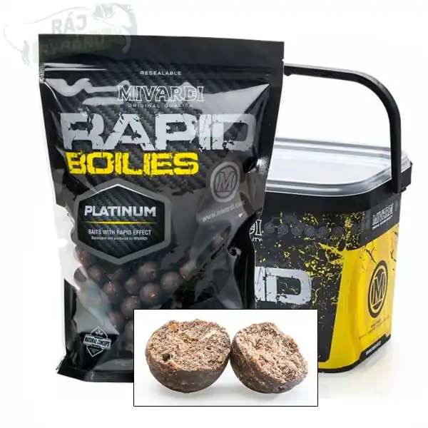 MIVARDI - Rapid Boilies Platinum ProActive Crazy Liver Výhodná Nabídka