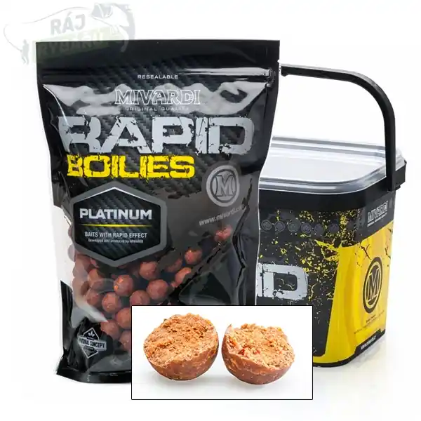 MIVARDI - Rapid Boilies Platinum ProActive B17 Vysoce Kvalitní