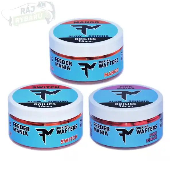 Ověřený FEEDERMANIA - Potápivé boilie SINKING WAFTERS 16mm 50g